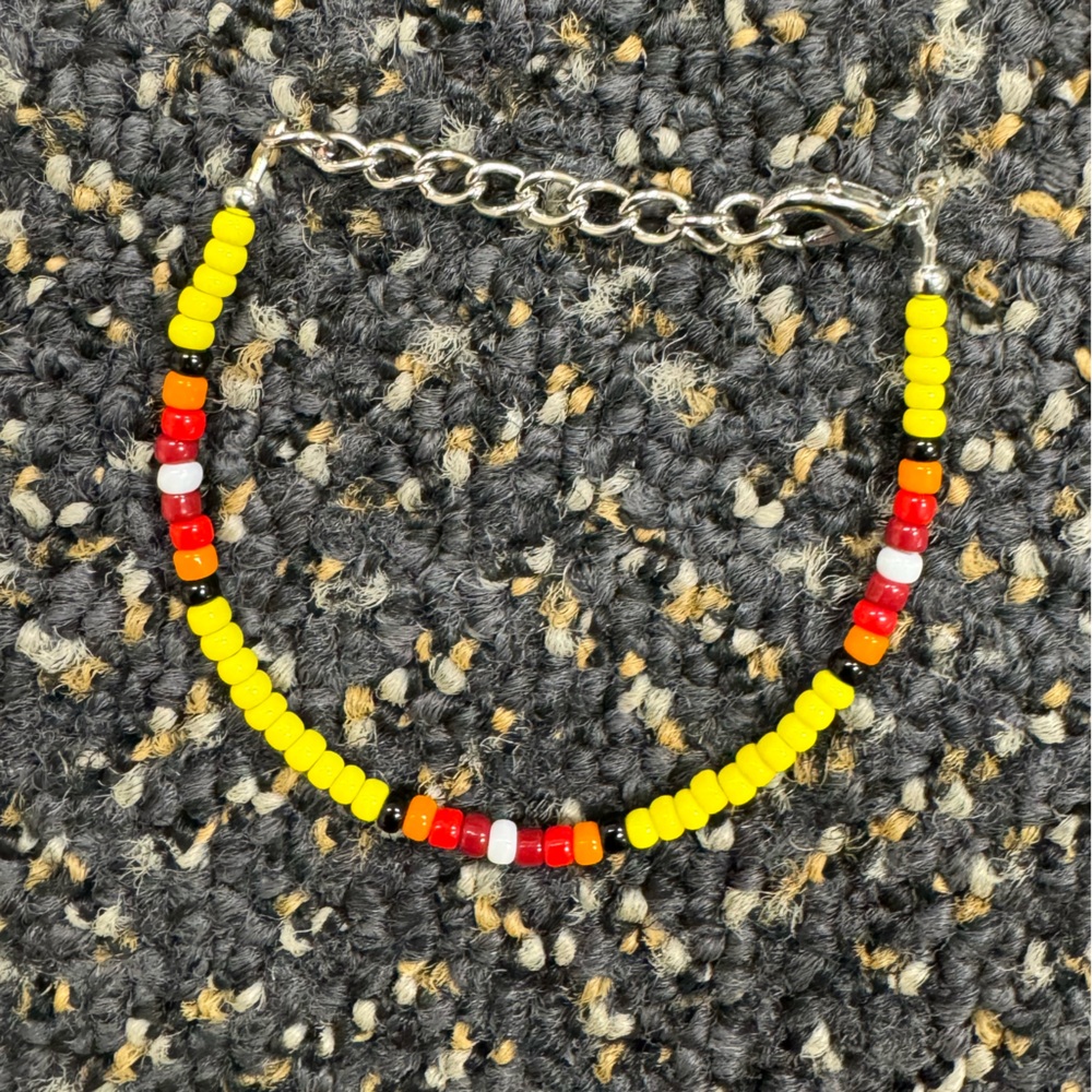 western hand beaded bracelet
